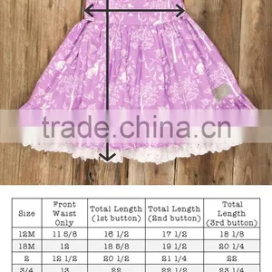 Little Girls Easter Bunny Purple Vintage Style Pinafore Lace Twril Holiday Dress thumbnail-2