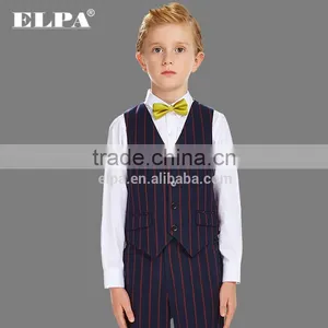 ELPA Kids Casual Suits Three Pieces Vertical Stripped Party Suits for Boys thumbnail-3