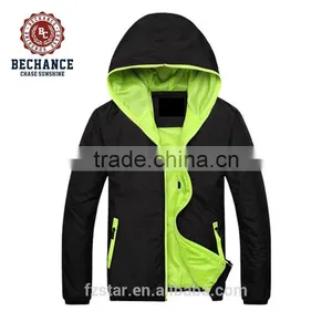 Hot Sale Korean Boy Spring Fall Hooded Nylon Jacket thumbnail-1