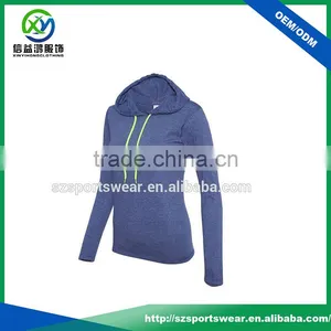 OEM Comfortable Polyester Jersey Lady Hoody Whloesale thumbnail-1