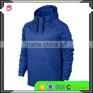 2017 Fashion OEM Men Breathable Athletic Jogging Sports Dri Fit Training Hoodies Wholesale thumbnail-1