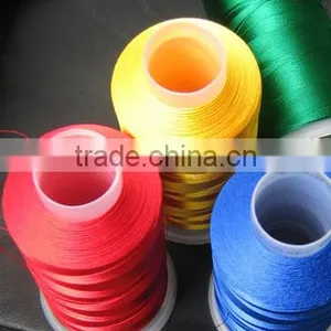 2014 Cheap Hot Sale High Tenacity Machine Embroider Polyester Sewing Thread thumbnail-1