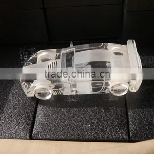 Noble Customized Made Crystal Car Model Crystal Glass Car Model,K9 Crystal Automobile Mould,Motorcar Figurine thumbnail-1