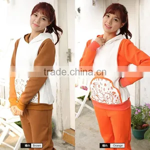 2018 The Lower Abdomen Leaves the Design of a Hooded Suits Garment AK083 thumbnail-4