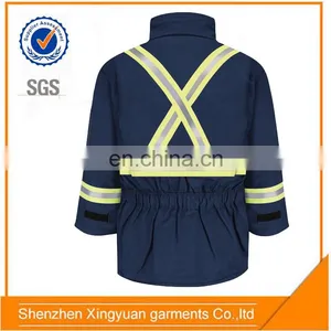 Wholesale Winter Construction Safety Fireproof Protection Jackets thumbnail-5