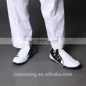 2015 New Cheap OEM White Taekwondo Shoes Taekwondo Sapatas thumbnail-5