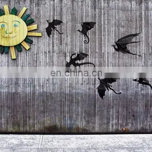 3D Dinos Window/Wall Sticker Halloween Decoration Home Decoration thumbnail-2
