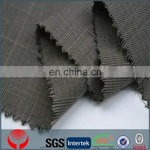 Men Suit tr Check Fabric for Making School Uniforms tr Suiting Fabric in Checks thumbnail-5