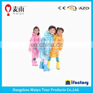Maiyu 2015 Cute Kids/children Polyester Raincoats thumbnail-3