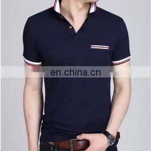 Manufacturers Polo-shirt Blank High Quality Polo-shirts Cotton Men T Shirt thumbnail-2