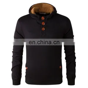New Men Slim Pullover Hoodie Warm Winter Hooded Sweatshirt Coat Sweater Outwear thumbnail-2