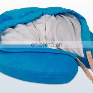 Professional Manufacturer Cheap u Shape Travel Pillow With Hat Fashion Custom Travel Neck Pillow thumbnail-5