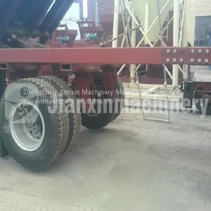 High Quality of YHZS50 Mobile Concrete Mixing Plant Price thumbnail-3