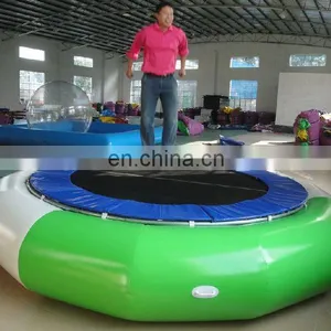 Hot Sale Air-tight Inflatable Water Trampoline With Metal Ring thumbnail-1