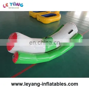 Fun Inflatable Water Game , Inflatable Water TeeterBoard , Floating Inflatable Totter thumbnail-1