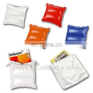 Inflatable PVC Promotional Beach Pillow Bag thumbnail-1