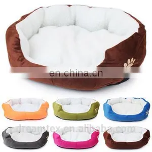 Hot Sale Plush Berber Fleece Dog Bed Cute Pet Bed thumbnail-1