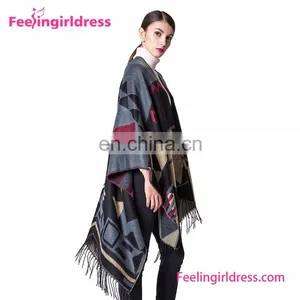 Wholesale Bohemia Tassels Wool Spinning Scarf and Shawl 2016 thumbnail-3