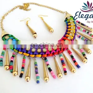 Wholesale India Handmade Jewelry - Beautiful Beach Wear Fashion Jewelry-woman Costume Party Wear Jewelry-Imitation Jewelry thumbnail-2