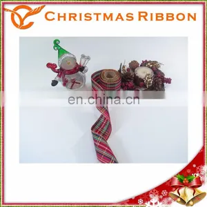 Varying The Width Of Each Stripe Tartan Plaid Christmas Nastro thumbnail-2