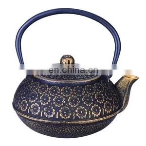 Japanese Cast Iron Teapot 0108 thumbnail-1