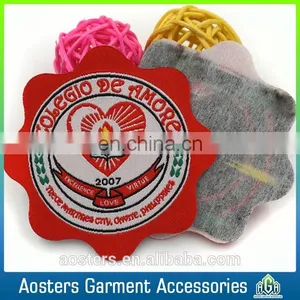 Custom Design Maker Sew on Woven Patches for Clothes thumbnail-1