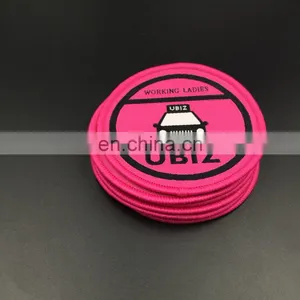 Custom High Quality Woven Patches Woven Tags Woven Badge for Clothing thumbnail-6