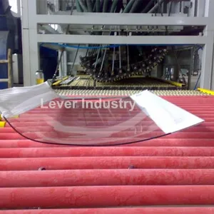 J-Shape Bending Glass Tempering Furnace for Refrigerator Glass thumbnail-1