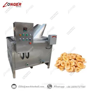 Banana Chips Frying Machine|Automatic Banana Chips Fryer Equipment thumbnail-2