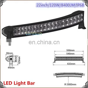 Factory Direct Supply 120W Dual Row High Quality 22inch Offroad Led Light Bar thumbnail-1