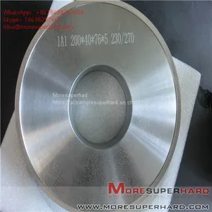 1A1 200*40*76*50 Grinding Wheels for Magnetic Materials Alisa@moresuperhard.com thumbnail-1
