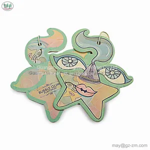 OEM Factory Price Wholesale High Quality Eco-friendly Paper Car Air Freshener thumbnail-5
