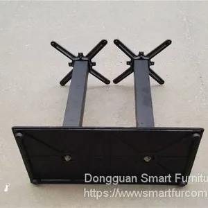 2020 New Model Industrial Furniture Double Column Powder Coating Casting Iron Table Bases thumbnail-2