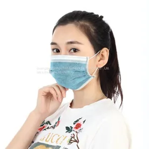 3-ply Medical Surgical Disposable Face Dust Mask With Activated Carbon Filters thumbnail-1