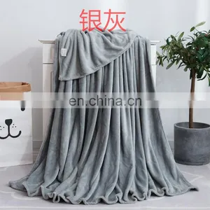 Adult Brushed Hooded Coral Fleece Blanket Super Soft Polar Fleece Blanket Custom Printed for Bed thumbnail-3