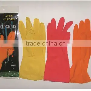 Rubber Household Cleaning Gloves Garden Gloves thumbnail-4