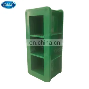 40x40x40mm Three Gang Plastic Cube Test Molds Plastic Test Moulds thumbnail-6