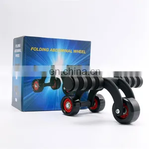 Fitness Equipment 4 Wheels Abdominal Muscle Training AB Wheel thumbnail-2