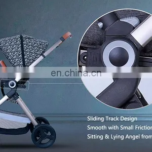 China Baby Stroller With Comfortable Cushion Free Sample Manufacturer thumbnail-4