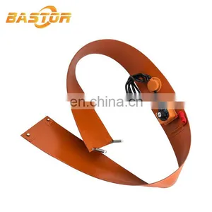 220 v 55 Gallon Flexible Silicone Rubber Oil Drum Band Heating With Controller thumbnail-2
