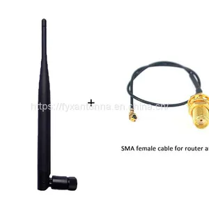 RP-SMA Antenna for WiFi 2.4GHz 5Ghz Dual Band Wireless Router thumbnail-4