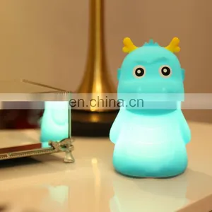 Wholesale Silicone Lamp Cute Animal Silicone Baby Night Light for Kids thumbnail-5