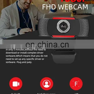 Smart USB 1080P Webcam Camera Digital Web Cam With Mic for Laptop Android TV PC Desktop WebCamera Video Recording thumbnail-2