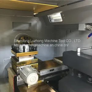 CK6136V/CK6140V CNC Flat Bed Hard Rail Lathe Machine With High Cost Performance thumbnail-4