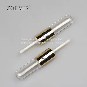 Zoemir Clear Custom Empty Double Tube Lip Gloss Tube thumbnail-5