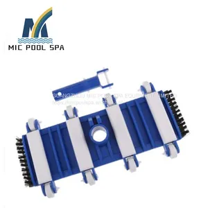 Wholesale Price Swimming Pool Cleaning Equipment Flexible Vac Head Vacuum Cleaner Brush Head With Side Brush thumbnail-1