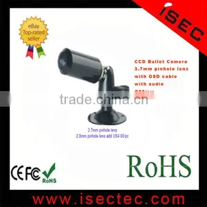 3.7mm Pinhole Lens CCD Bullet Camera Invisible Camera thumbnail-1