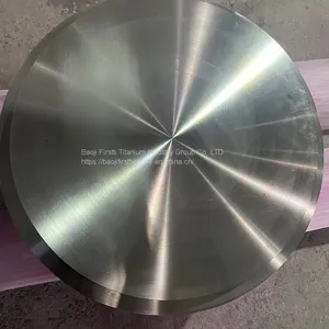 Shaanxi Baoji Titanium Round Target High Purity Titanium Target GR1 GR2 Titanium Target, Uniform Film Formation thumbnail-3