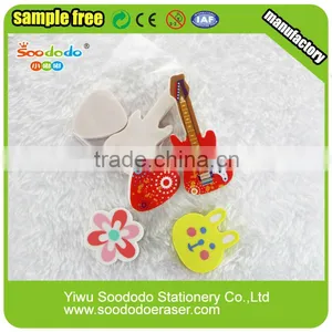 Stationery Suits 2D Color Printed Eraser thumbnail-1