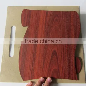 2016 New Design Wave Shape Chocalate Luxury Wooden Wedding Card Invitation thumbnail-6